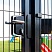 Заказать Замок для распашных ворот промышленный накладной механический Locinox (Бельгия) LAKQ6060 U2L с доставкой в Москве