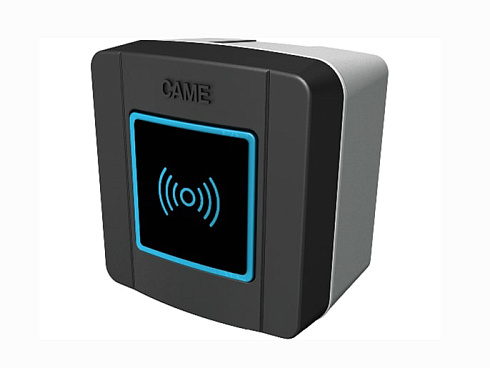 Купить Накладной Bluetooth считыватель CAME SELB1SDG3, с синей подсветкой, для 250 пользователей с доставкой и установкой в Москве